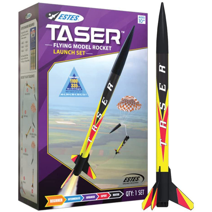 Estes 1491 Taser Rocket Almost Ready To Fly Kit
