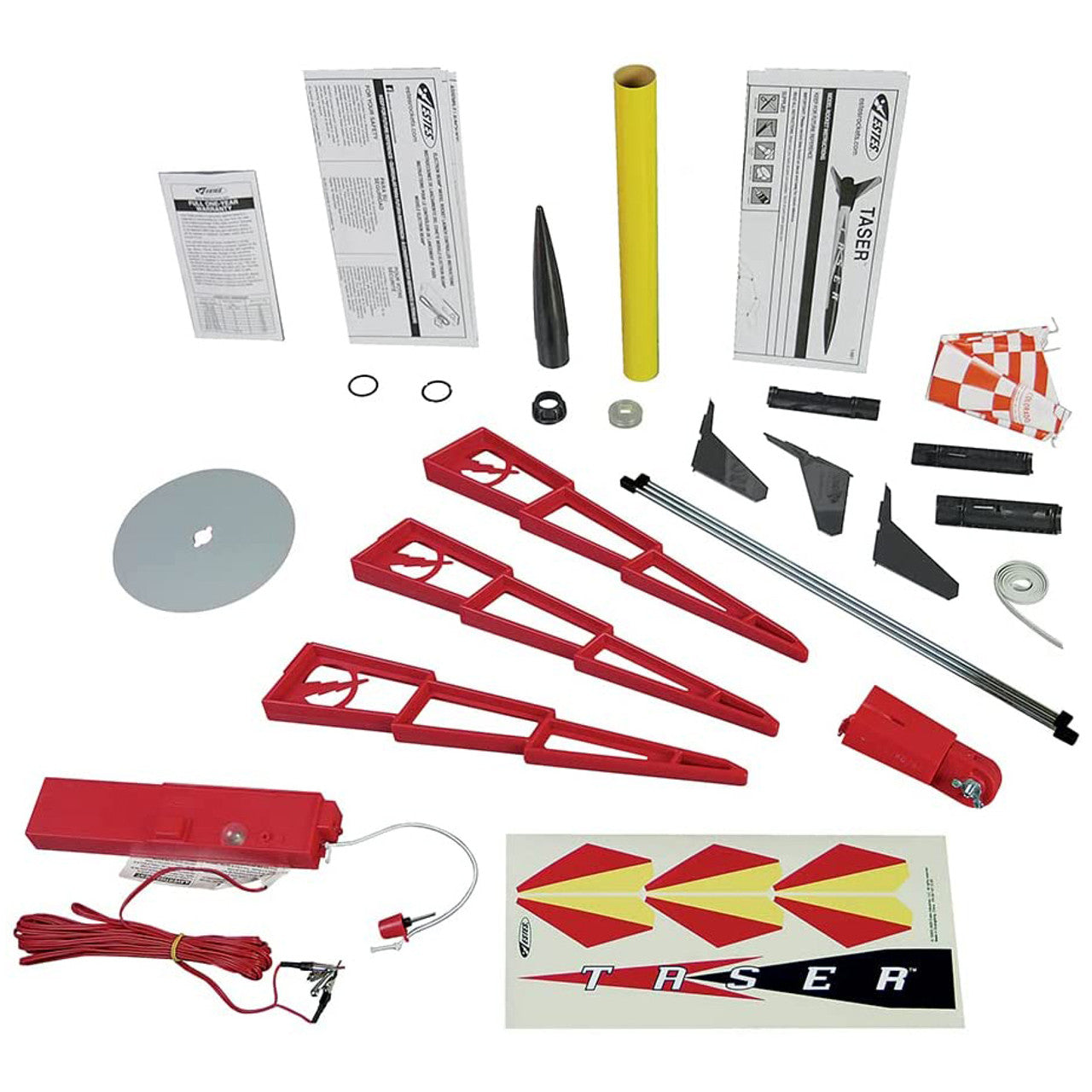 Estes 1491 Taser Rocket Almost Ready To Fly Kit