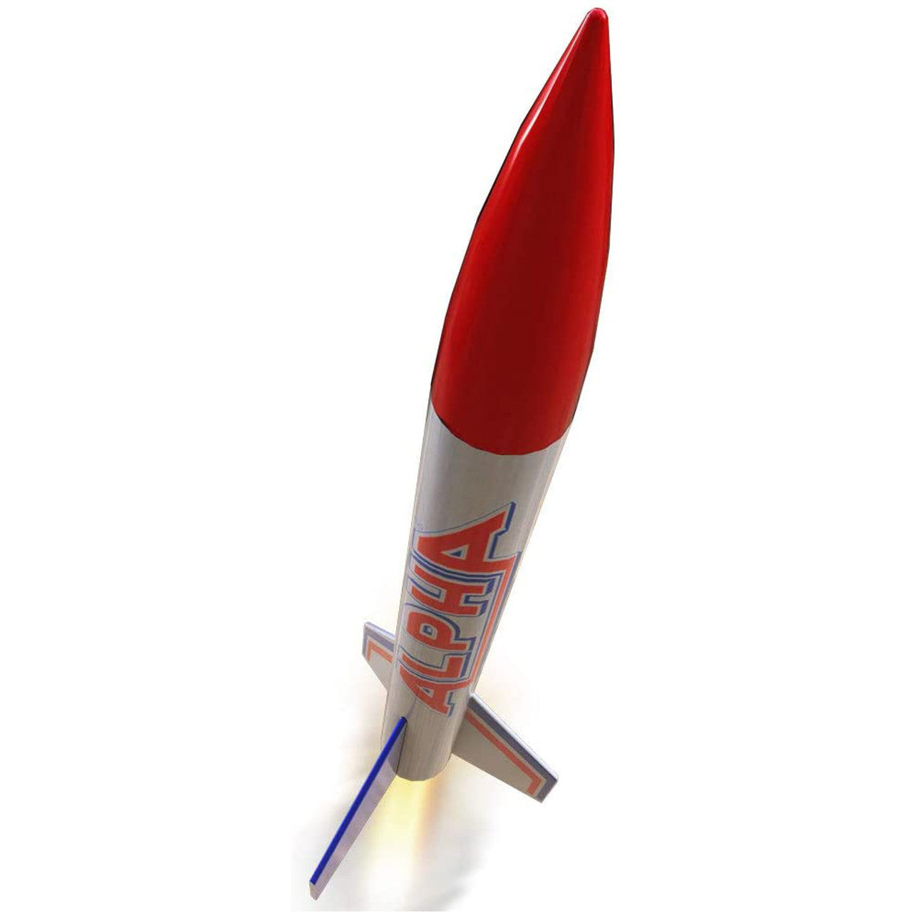 Estes Alpha Rocket White Red and Blue 1225