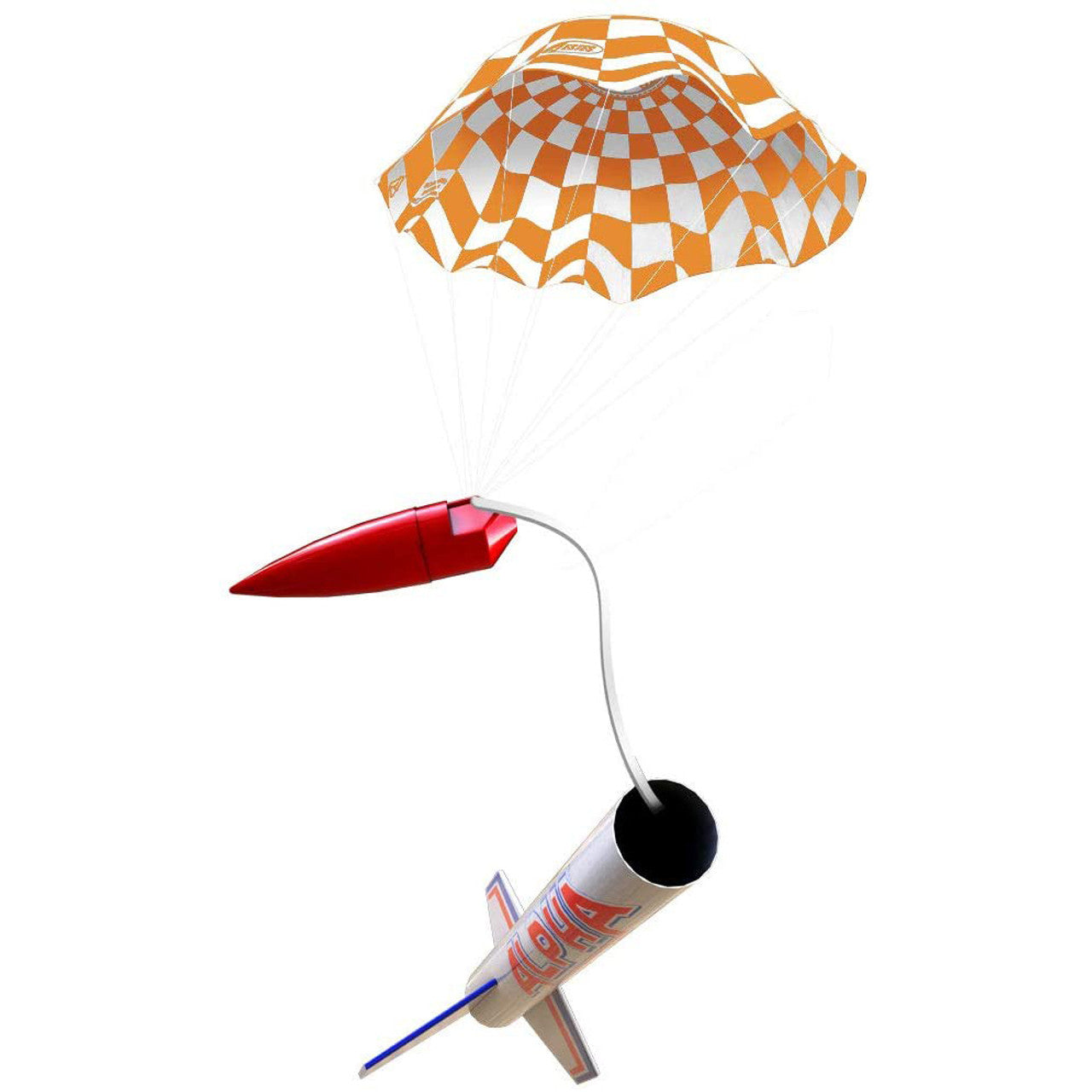 Estes Alpha Rocket White Red and Blue 1225