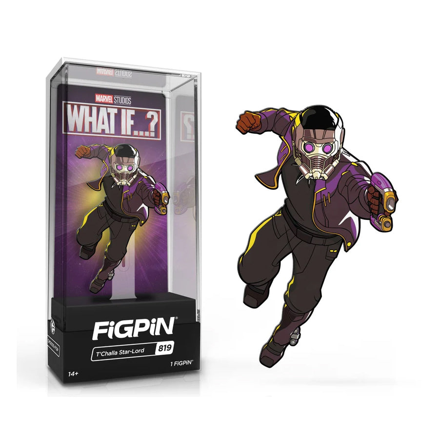 Marvel Studios What If...? T'Challa Star Lord Figpin 819