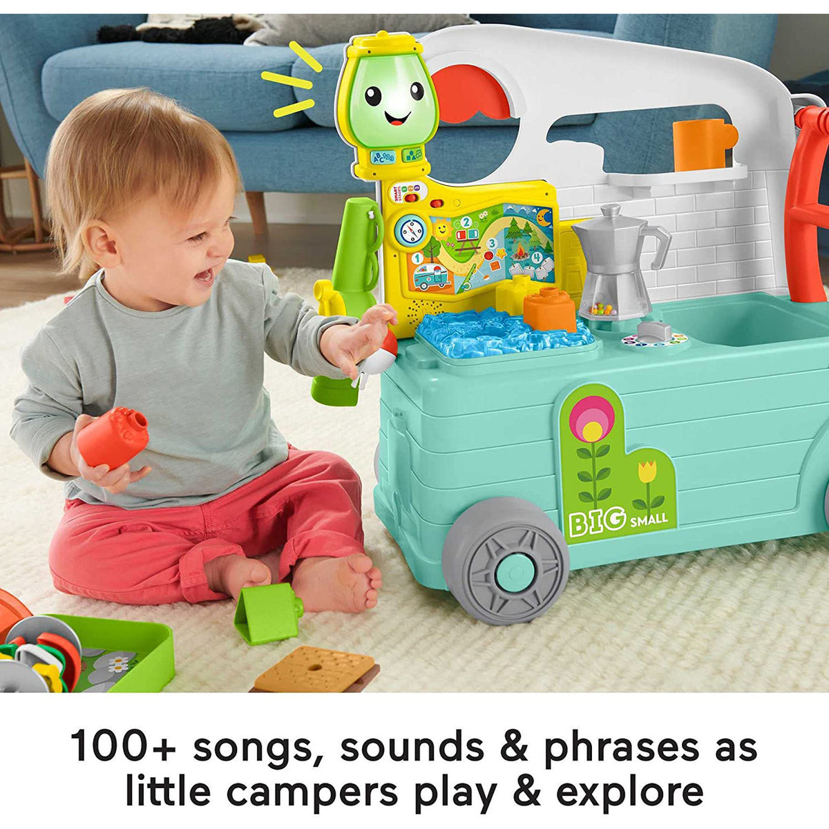 Fisher-Price Laugh & Learn 3-in-1 On the Go Camper
