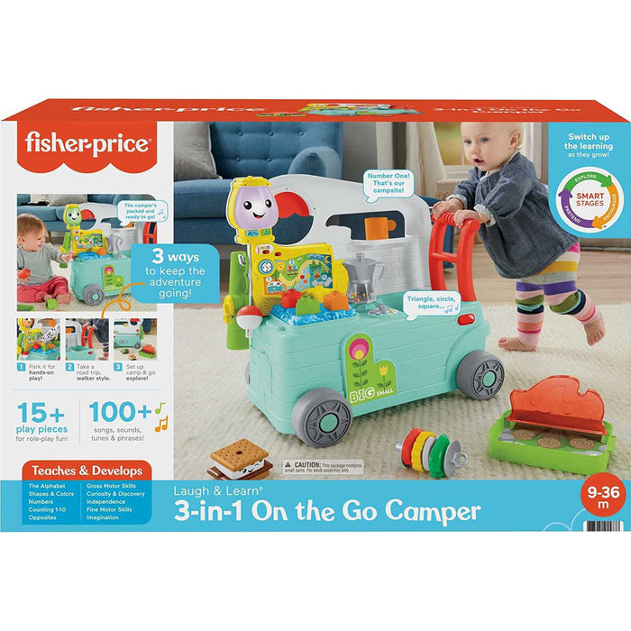 Fisher-Price Laugh & Learn 3-in-1 On the Go Camper