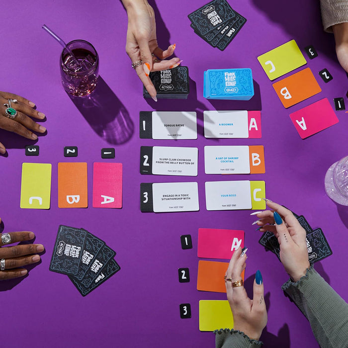 Fork Milk Kidnap Adult Card Game