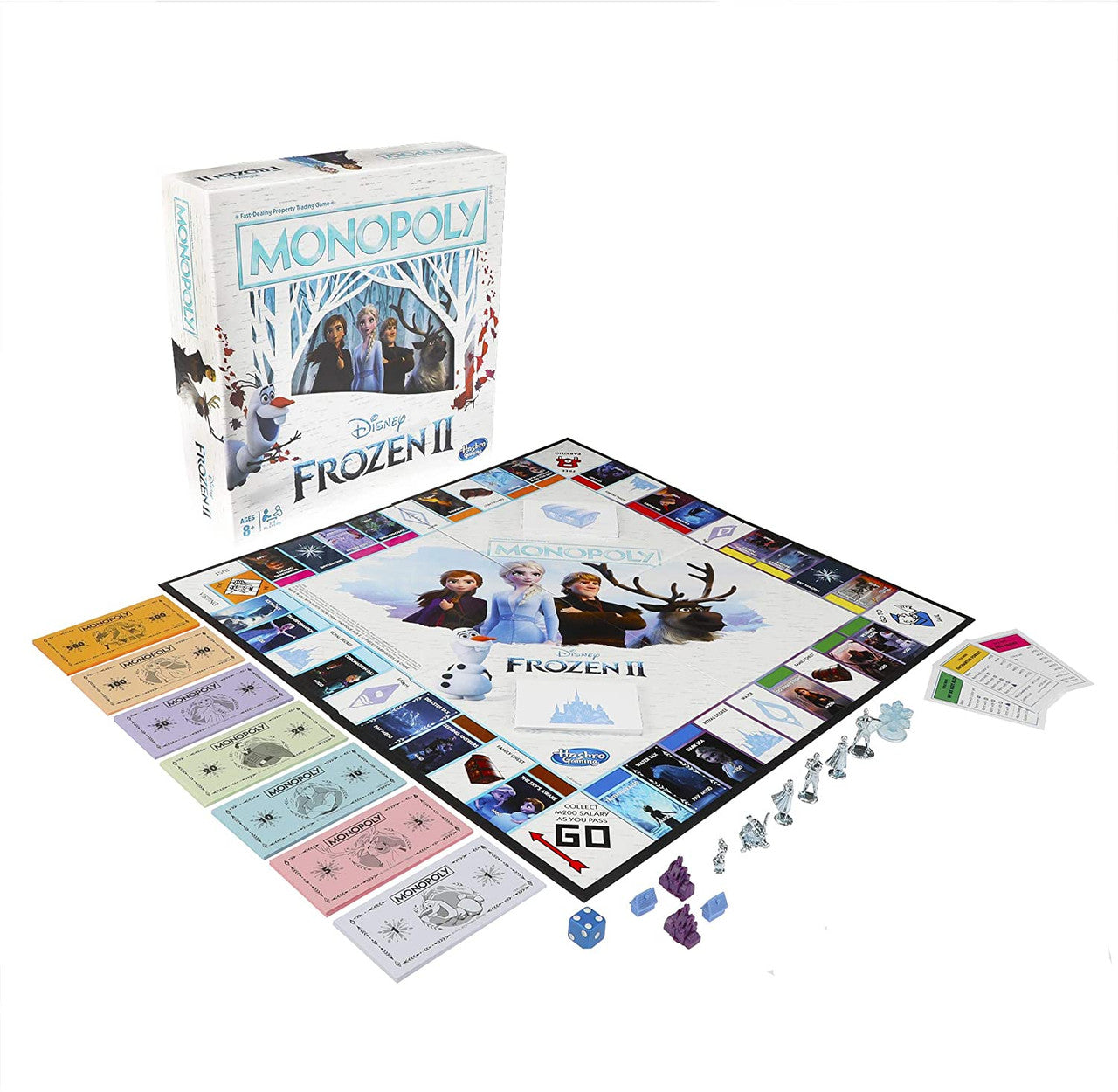 Monopoly Game Disney Frozen 2 Edition Board Game