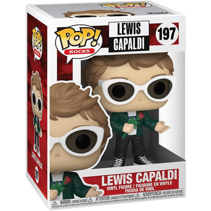 Funko Pop! Rocks Lewis Capaldi Holding A Rose 52938