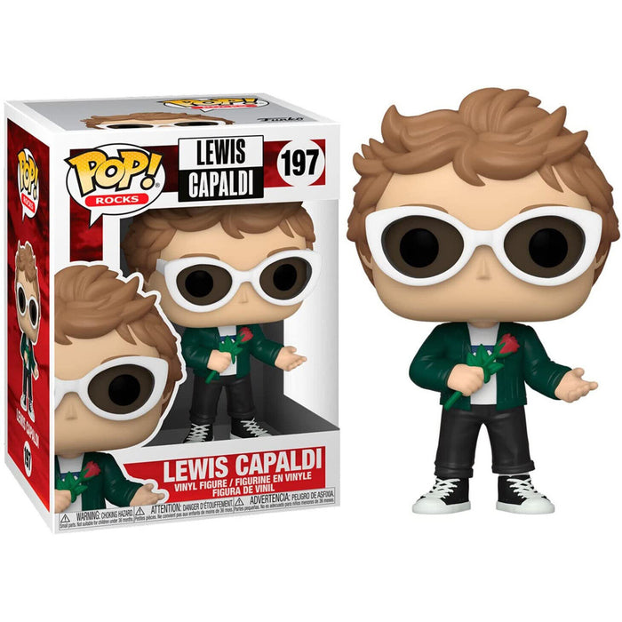 Funko Pop! Rocks Lewis Capaldi Holding A Rose 52938