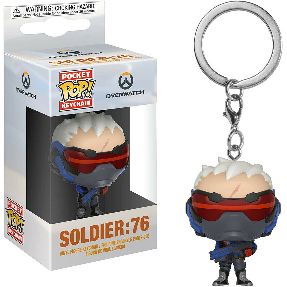 Funko Pocket Pop! Keychain Overwatch Soldier 76