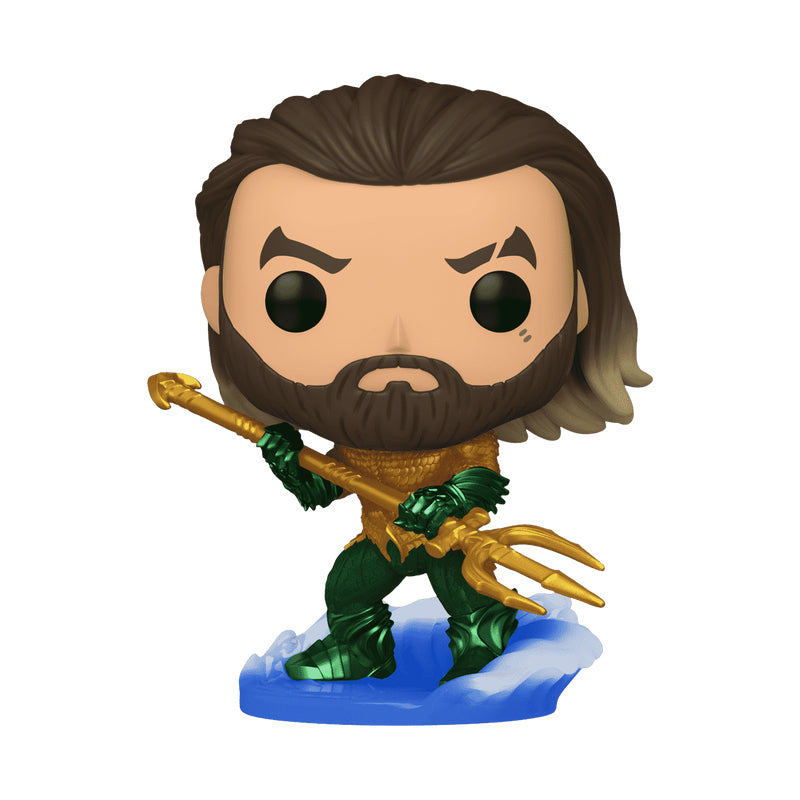 Funko POP! DC Comics Aquaman on Wave Exclusive