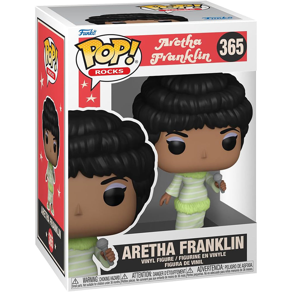 Funko Pop! Rocks Aretha Franklin Green Dress 67452