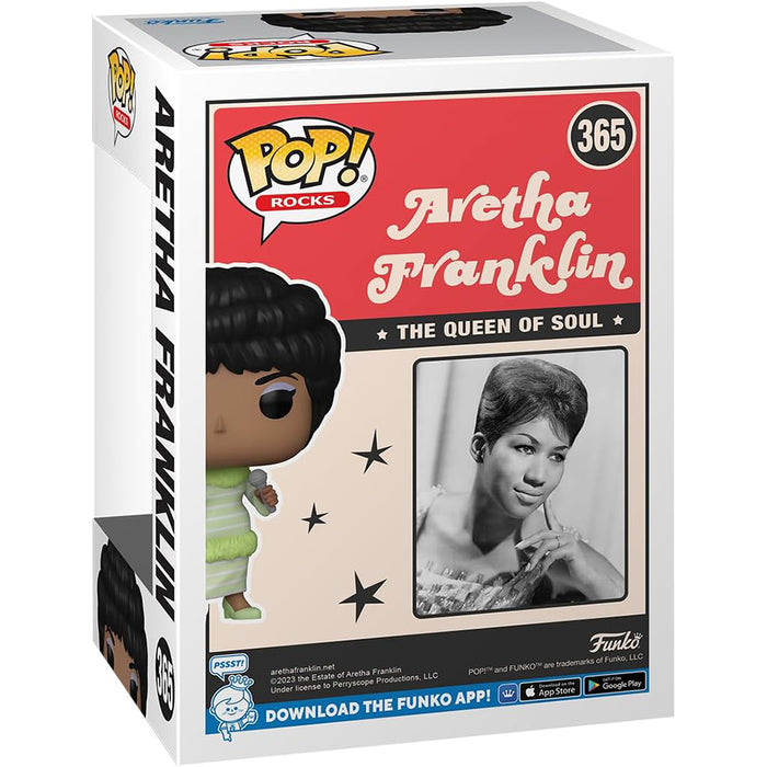 Funko Pop! Rocks Aretha Franklin Green Dress 67452