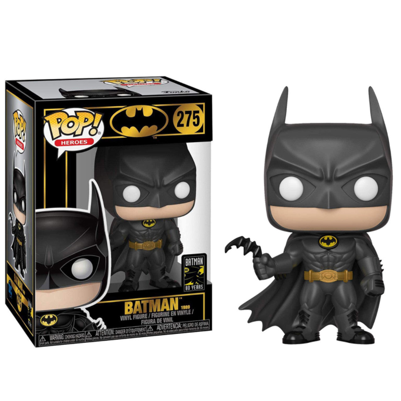 Funko Pop! Heroes 80th Edition 1989 Batman 37248