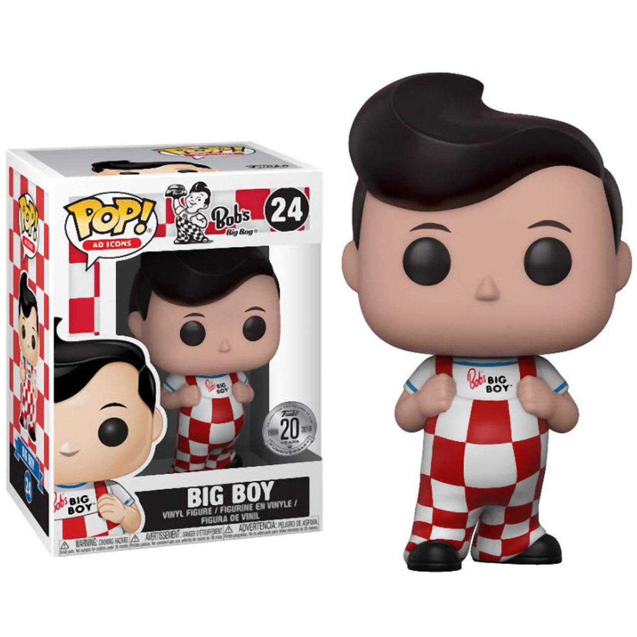 Funko Pop! Ad Icons Bob's Big Boy Anniversary 31557