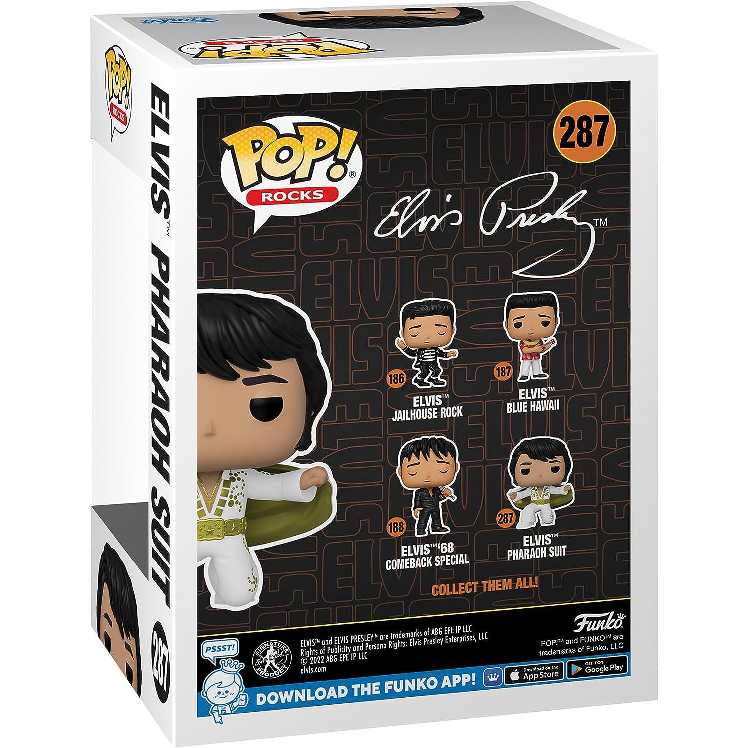 Funko Pop! Rocks Elvis Pharaoh Suit 64050