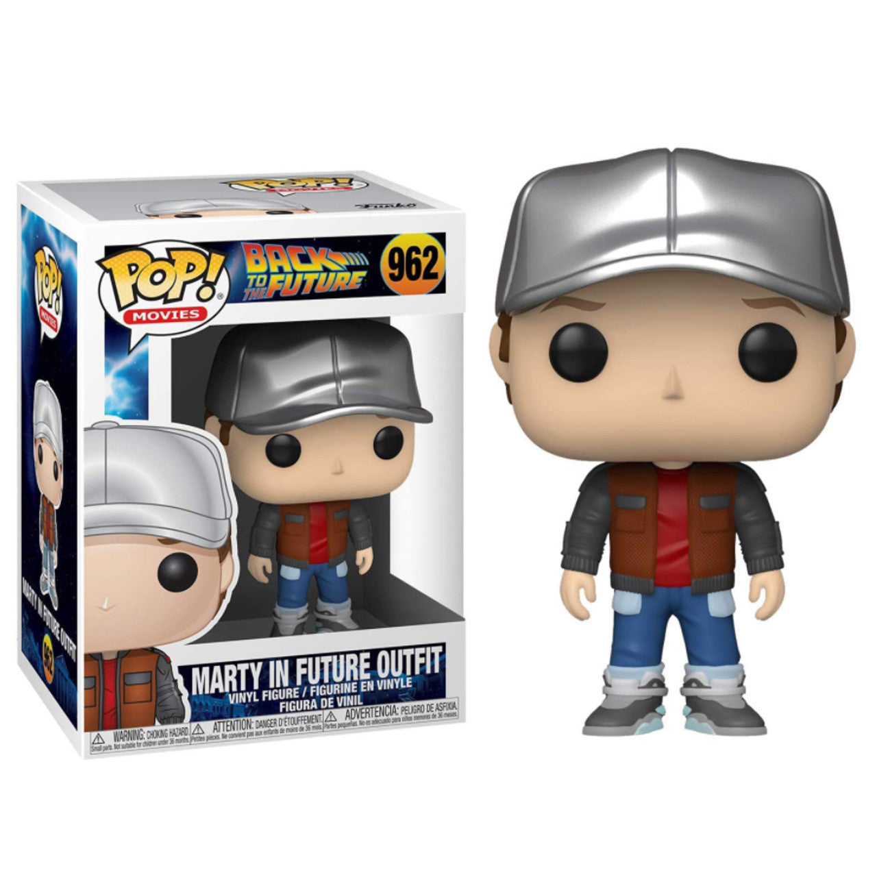 Funko Pop! Movies Back to the Future Marty in Future Outfit 48707
