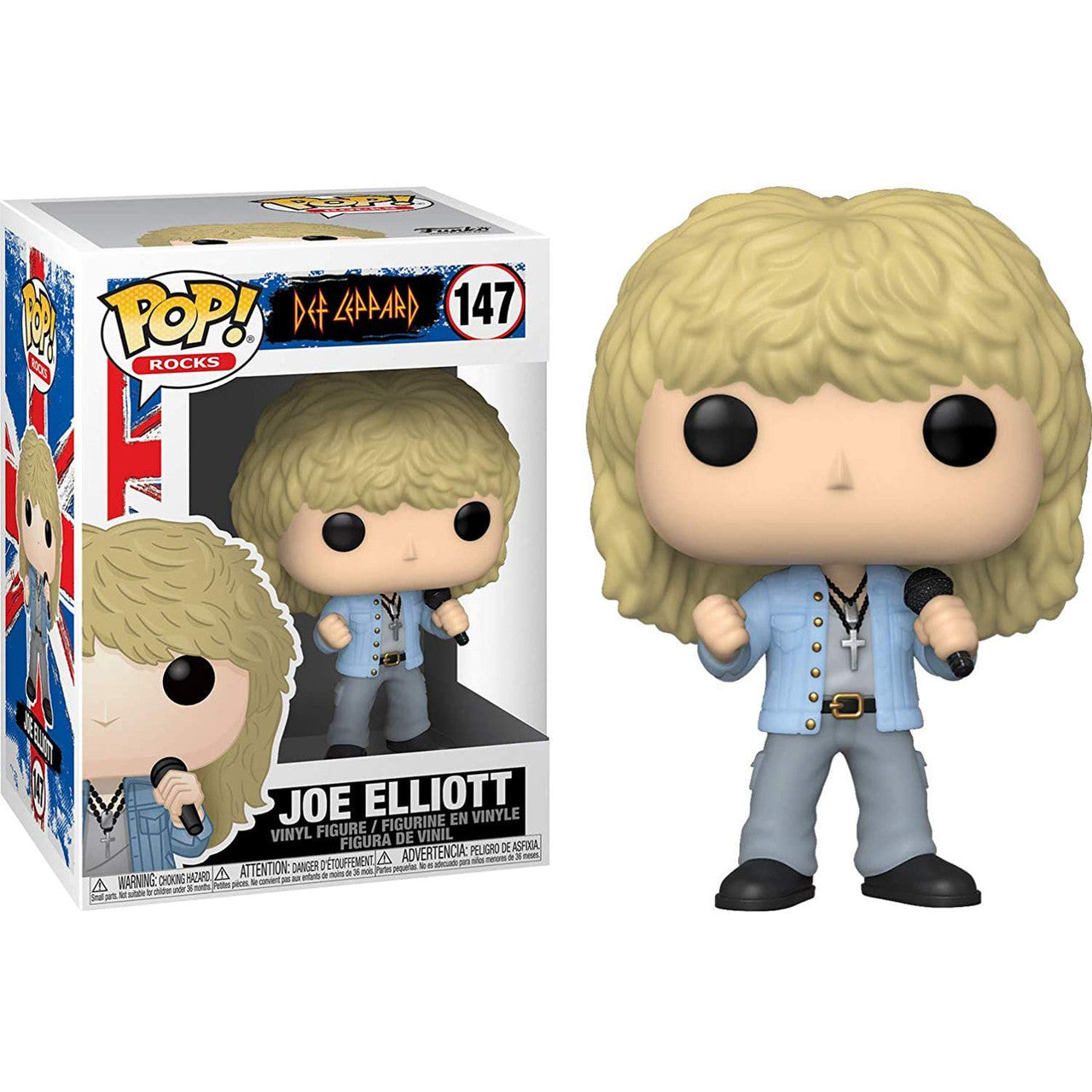 Funko Pop! Rocks Def Leppard Joe Elliott 40125