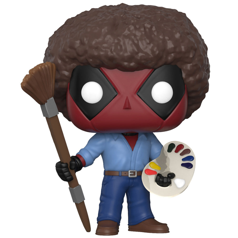 Funko Pop! Marvel Deadpool as Bob Ross 30865