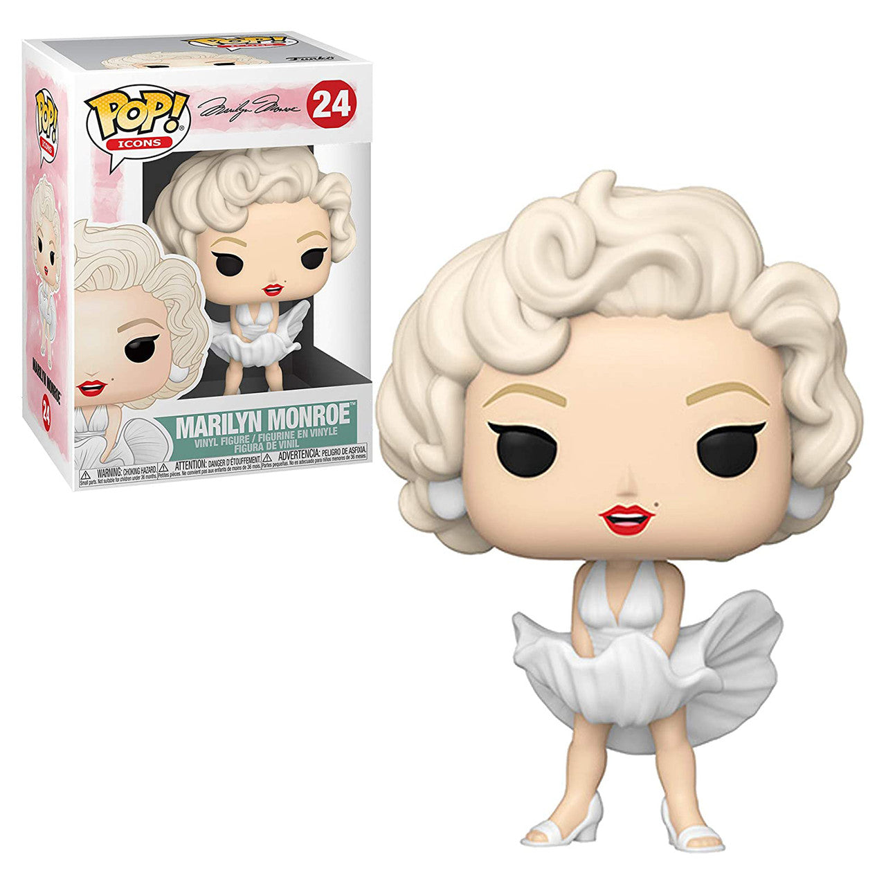 Funko Pop! Icons Marilyn Monroe Wearing White Dress 46771