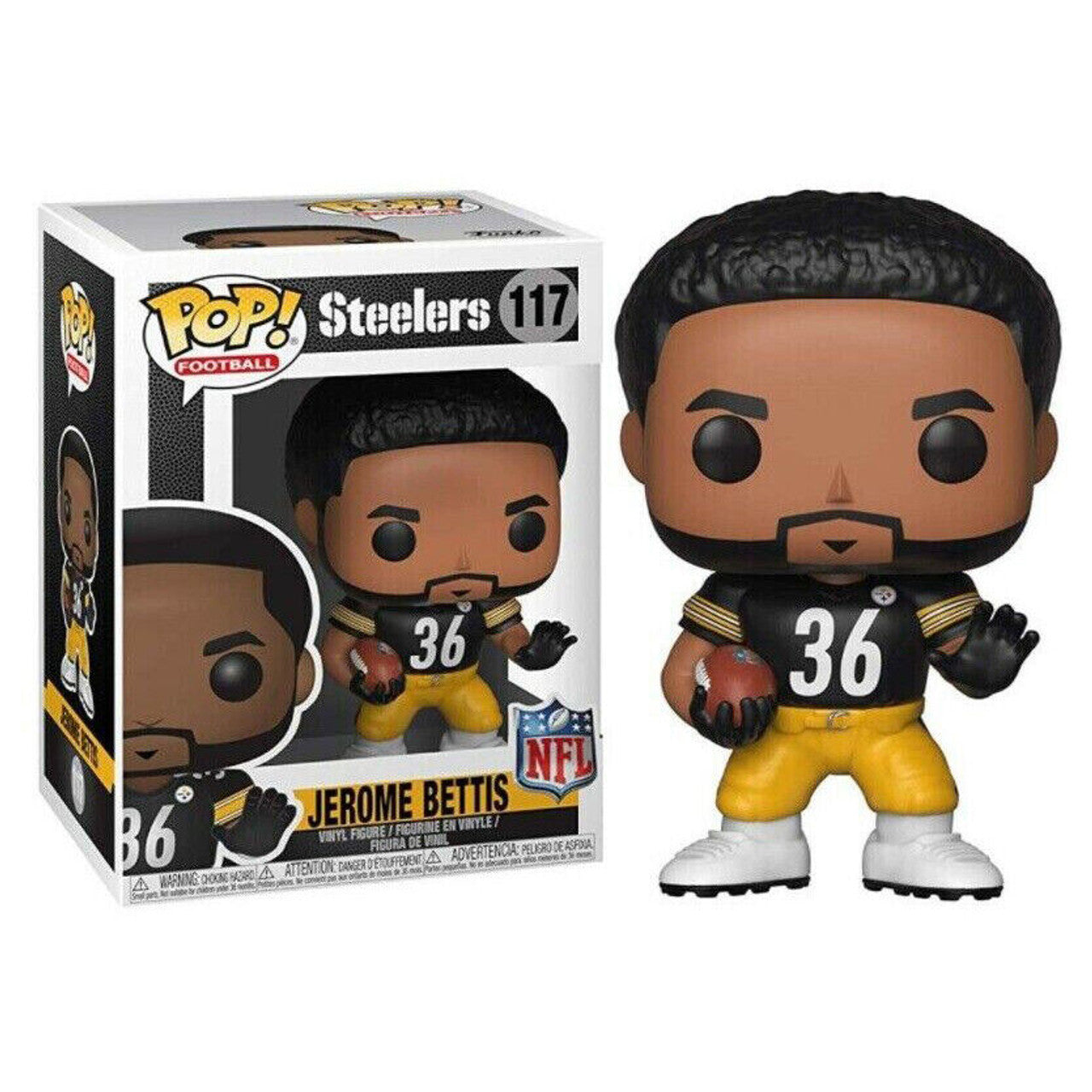 Funko Pop! Football NFL Steelers Jerome Bettis 33401