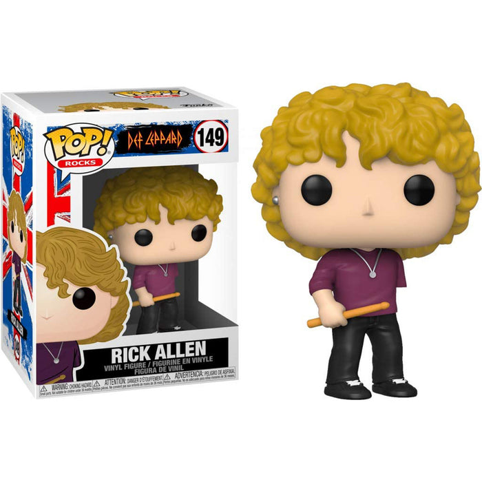 Funko Pop! Rocks Def Leppard Rick Allen 40127