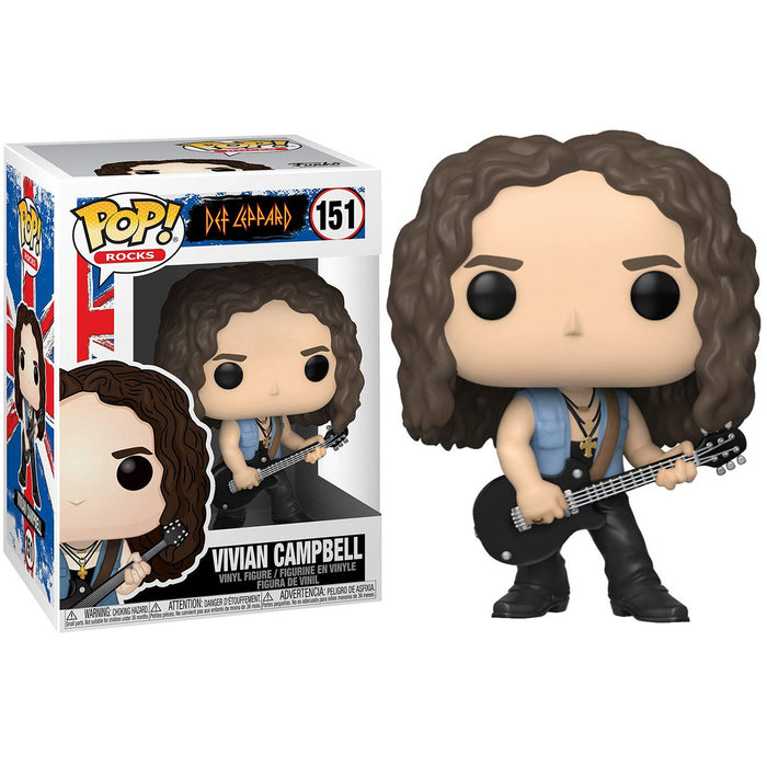 Funko Pop! Rocks Def Leppard Vivian Campbell 45037