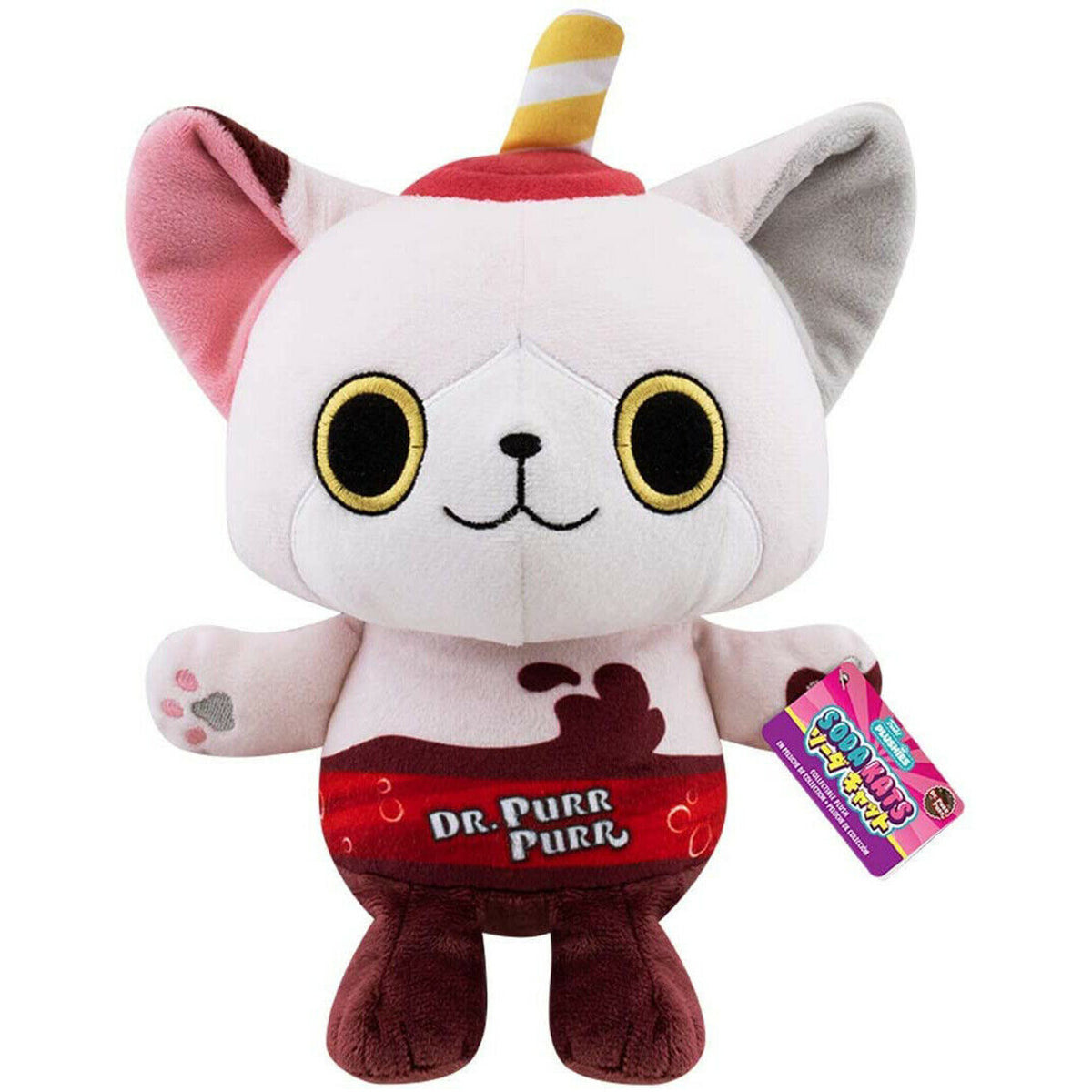 Funko Soda Kats Plush Dr. Purr Purr 7 Inch