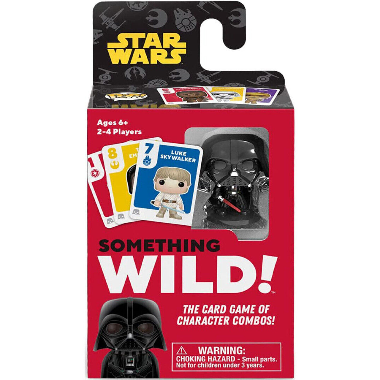 Funko Star Wars Something Wild Card Game With Darth Vader Figure