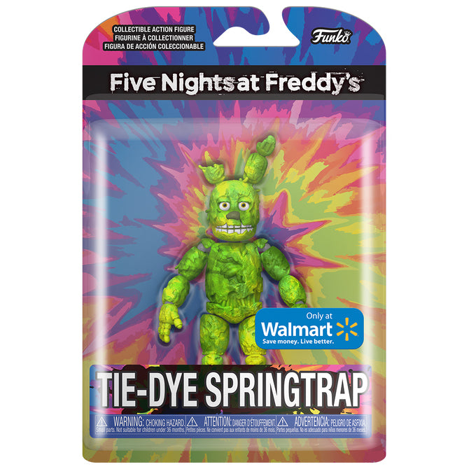 Five Nights at Freddy's Tie-Dye Springtrap Action Figure Exclusive