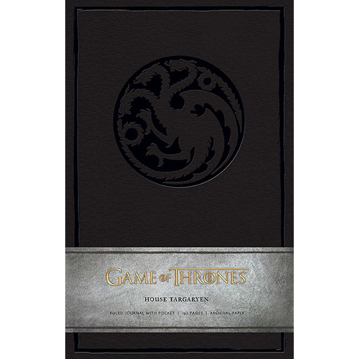 Game of Thrones House Targaryen Ruled Notebook
