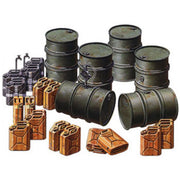 Tamiya Military Miniatures German Fuel Drum Set
