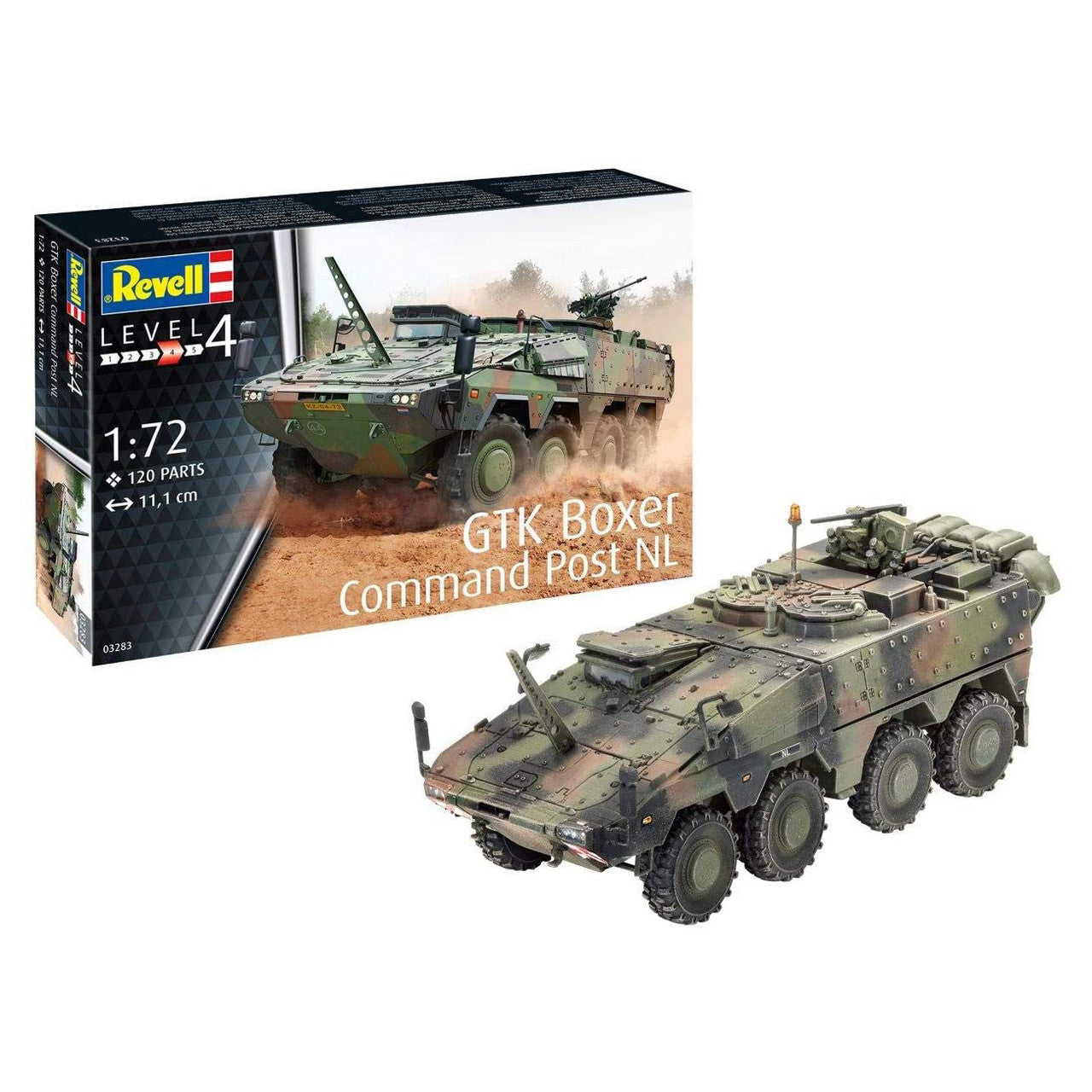 Revell GTK Boxer Command Post Tank Model Kit