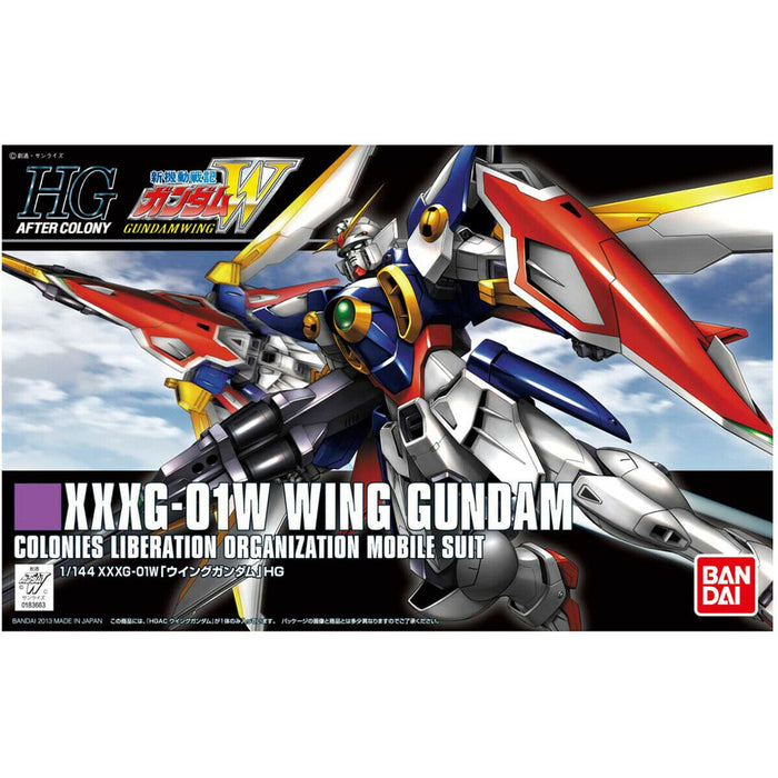 Bandai XXXG-01W Wing Gundam Colonies Liberation Organization Mobile Suit