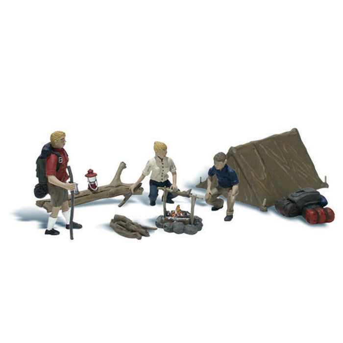 Woodland Scenics Campers HO Scale Figures