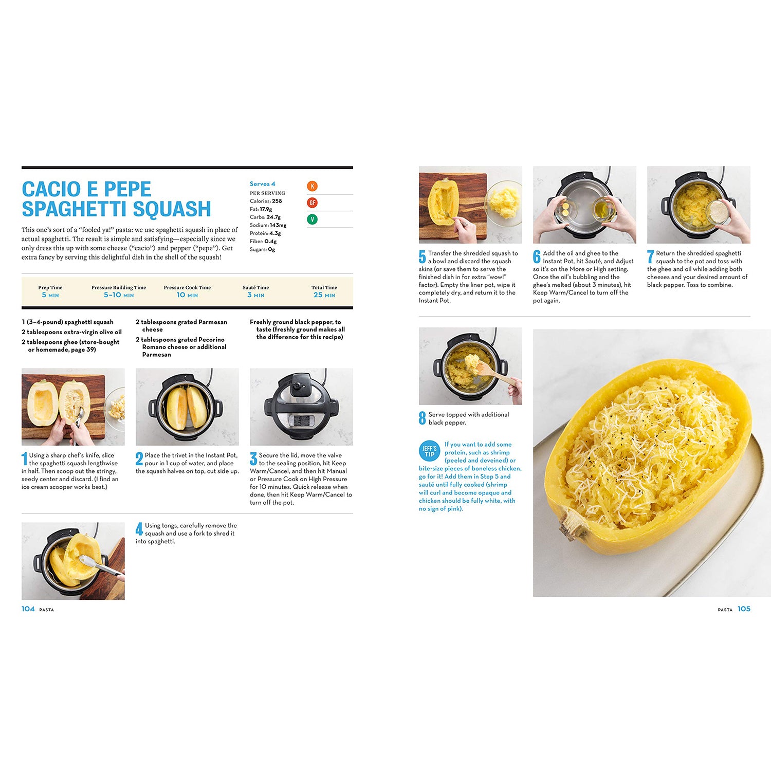 The Lighter Step-By-Step Instant Pot Cookbook