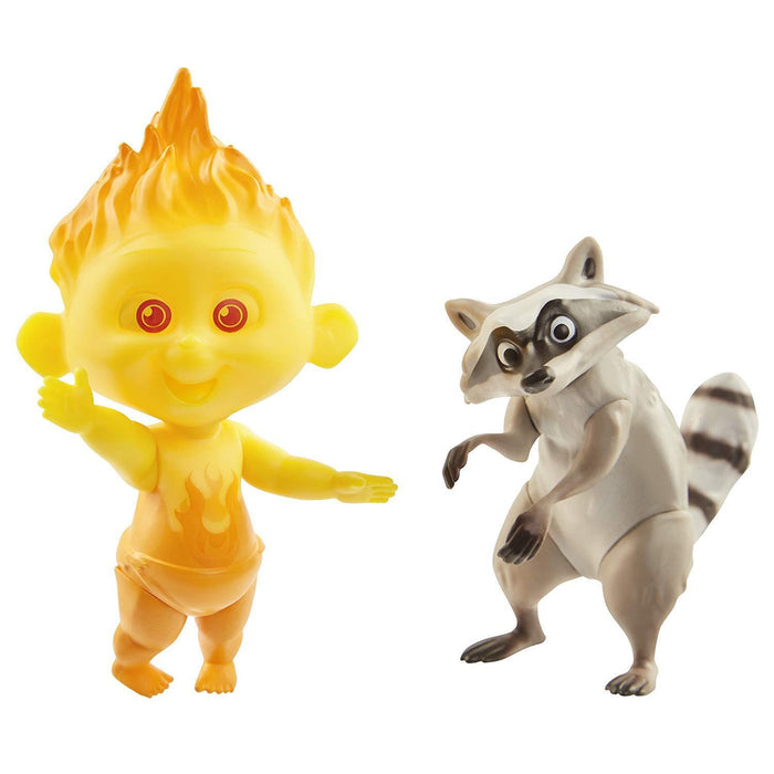 The Incredibles 2 Jack Jack & Raccoon Action Figures