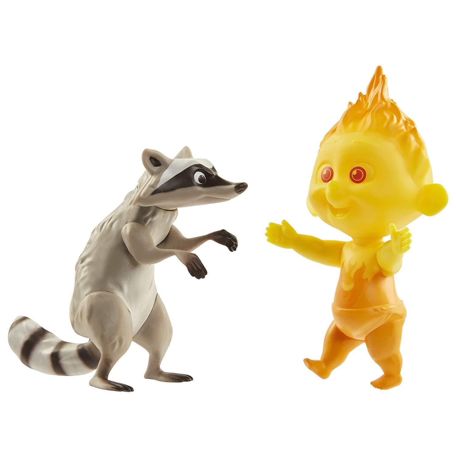 The Incredibles 2 Jack Jack & Raccoon Action Figures