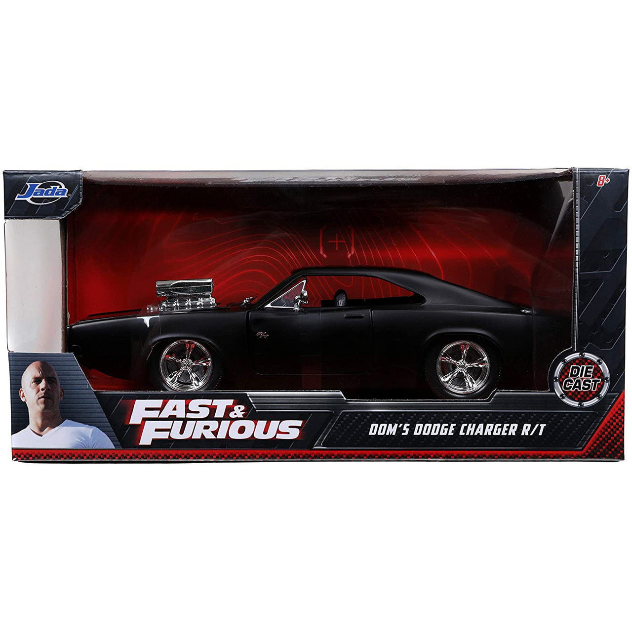 Jada Diecast Fast and Furious Doms Dodge Charger RT