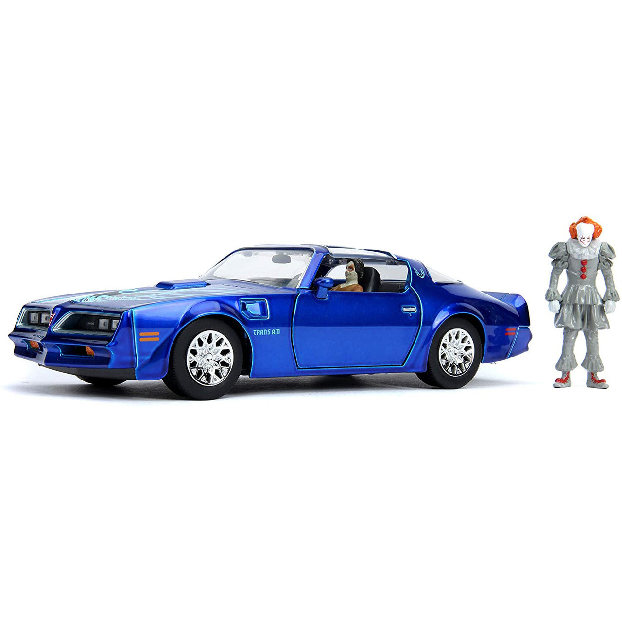 Jada Diecast Pennywise and Henry Bowers Pontiac Firebird