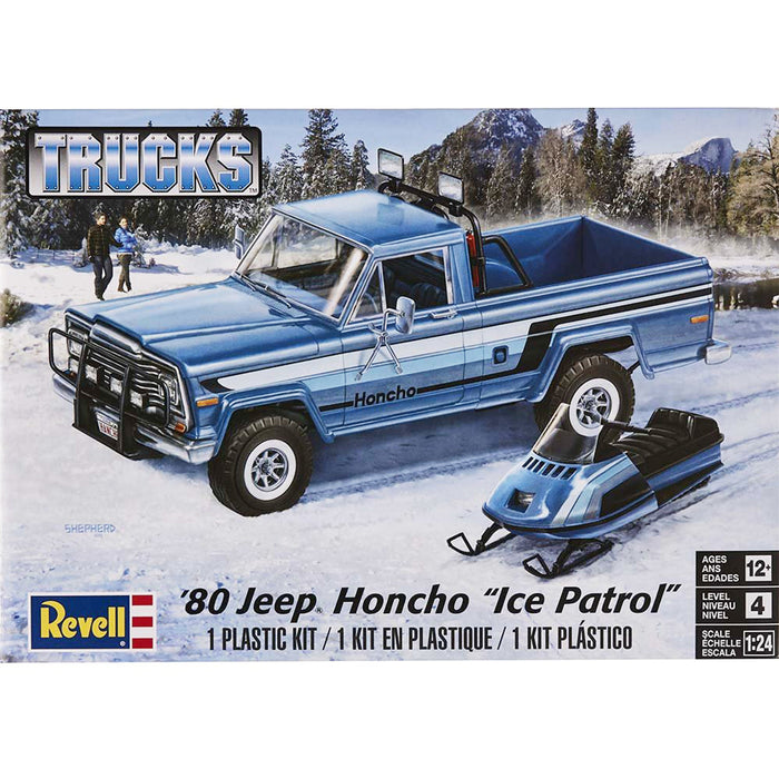 Revell 1980 Jeep Honcho Ice Patrol Model Kit 85-7224