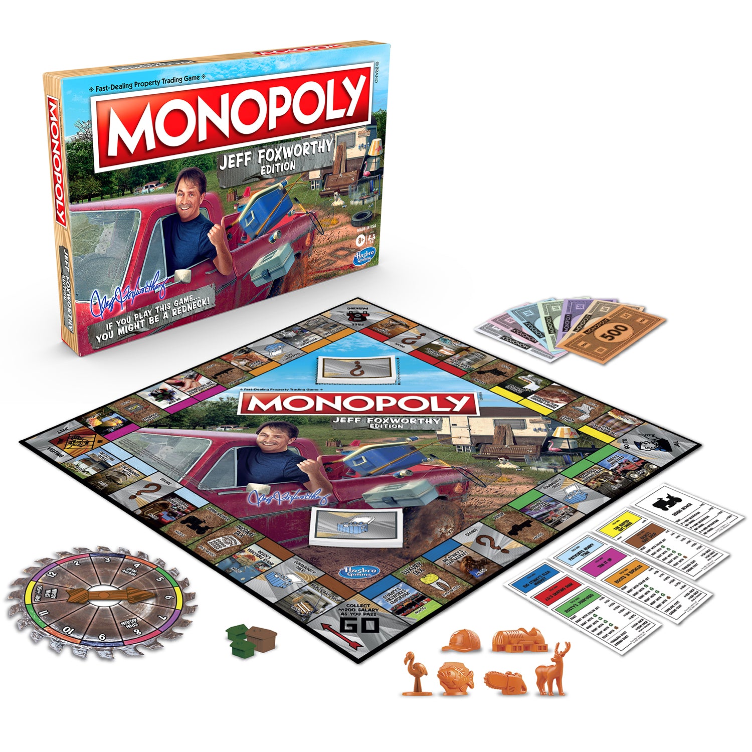 Jeff Foxworthy Edition Monopoly Board Game