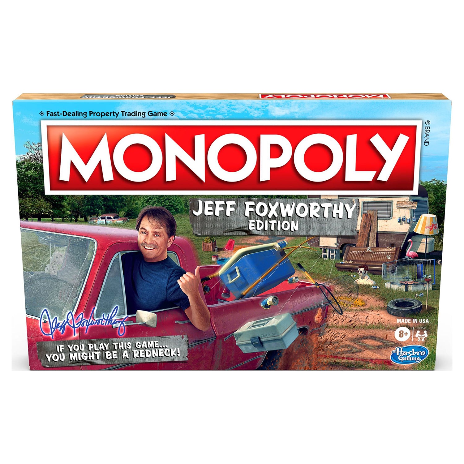 Jeff Foxworthy Edition Monopoly Board Game