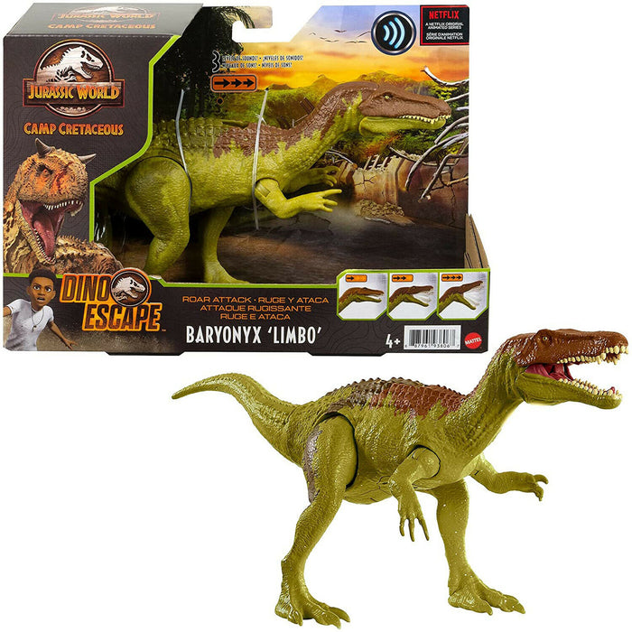 Jurassic World 3 Roar Attack Baryonyx Limbo Dinosaur Figure