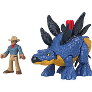 Imaginext Jurassic World Dominion Stegosaurus Dinosaur & Dr. Alan Grant