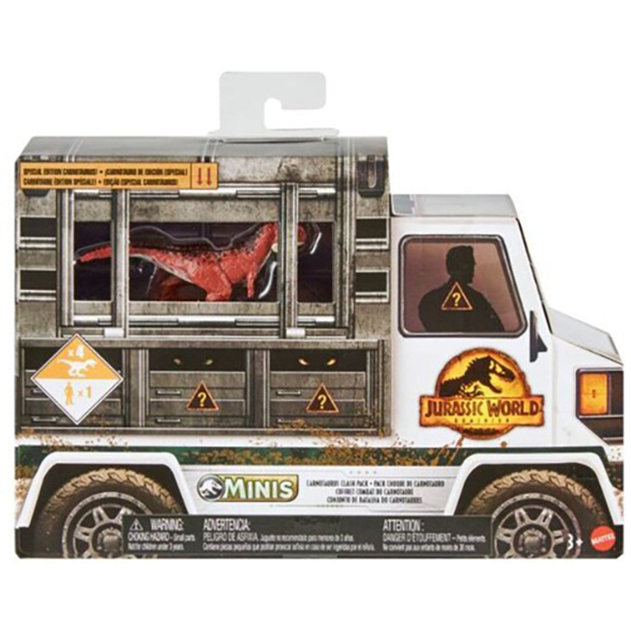 Jurassic World Dominion Carnotaurus Clash Pack