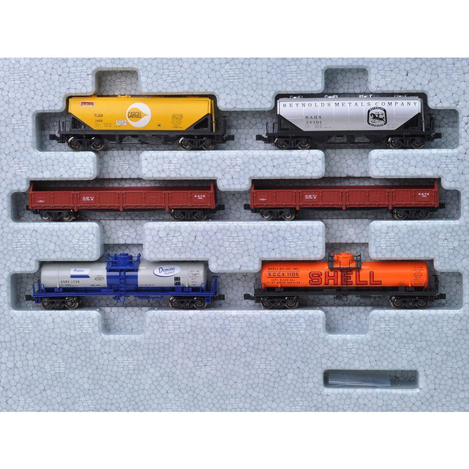 Kato 106-6275 Mixed Freight Car Set N Scale