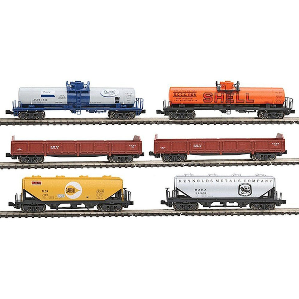 Kato 106-6275 Mixed Freight Car Set N Scale