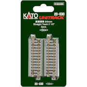 Kato N Unitrack Straight Track 2 Pieces 20-030