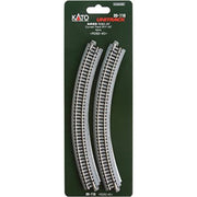 Kato N Scale Unitrack 11 Radius Curve Track 4 Pieces 20-110