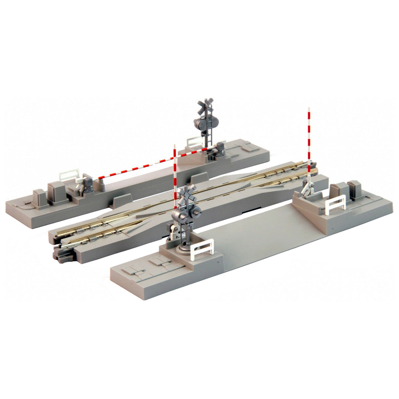 Kato N Scale Single Track Crossing Gate and Rerailing Track 20-027-1