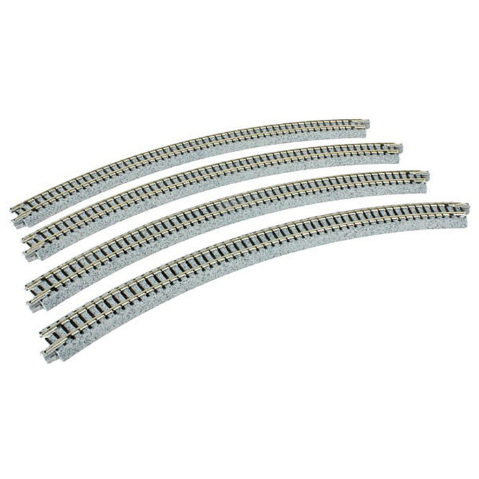 Kato N Scale Unitrack Curved Track R348 4 Pieces 20-132